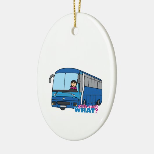 Bus-Treiber Keramikornament (Links)
