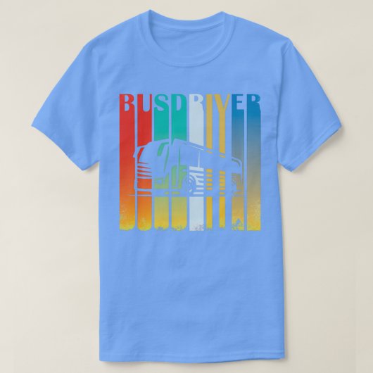 Bus-Treibermaske T-Shirt (Design vorne)