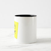 Bus Zweifarbige Tasse (Mittel)