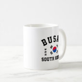 Busan South Korea  Kaffeetasse (VorderseiteRechts)