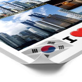 Busan - Südkorea - I Liebe - Poster (Ecke)