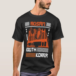 Busan Südkorea Koreanische Stadt K Pop Fans K Dram T-Shirt