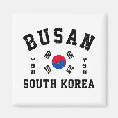 Busan Südkorea Magnet (Vorne)
