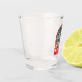 Busan Südkorea Reisemarkt Schnapsglas (Links)