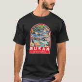 Busan Südkorea Reisemarkt T-Shirt (Vorderseite)