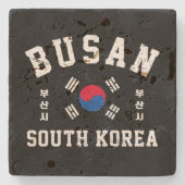 Busan Südkorea Steinuntersetzer (Vorderseite)