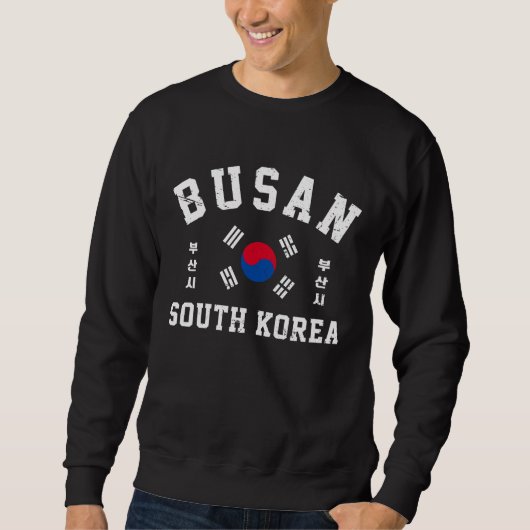 Busan Südkorea Sweatshirt (Vorderseite)
