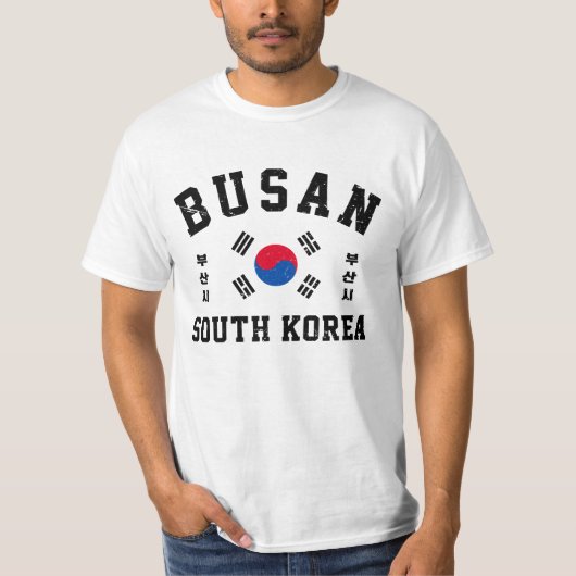 Busan Südkorea T-Shirt (Vorderseite)