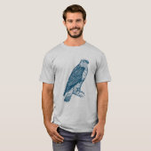Busard - Ozeanblau T-Shirt (Vorne ganz)