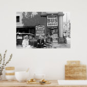 Busbahnhof: 1938 poster (Küche)