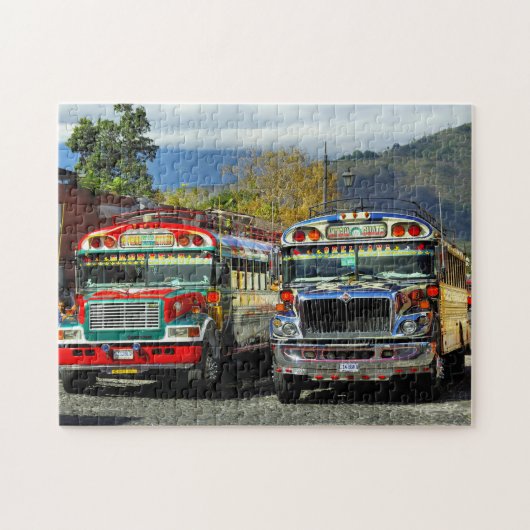 Busbahnhof Antigua. Puzzle (Horizontal)