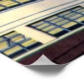 Busbahnhof Cincinnati Ohio Greyhound Poster (Ecke)