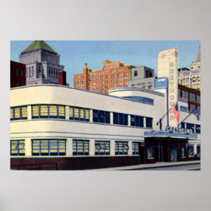 Busbahnhof Cincinnati Ohio Greyhound Poster