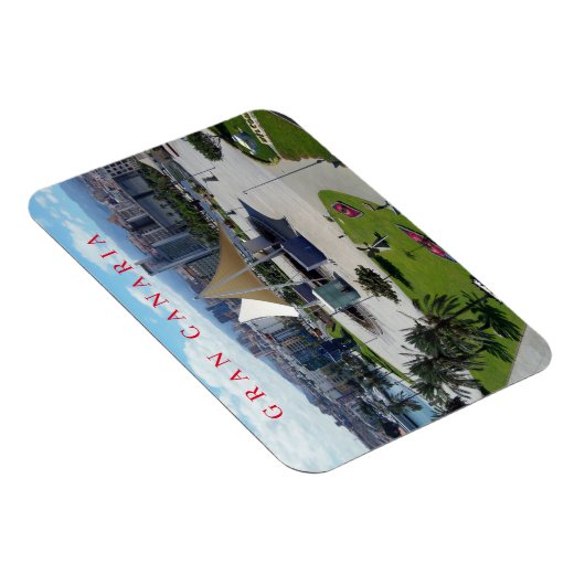 Busbahnhof Gran Canaria Kühlschrankmagnet Magnet (Rechte Seite)