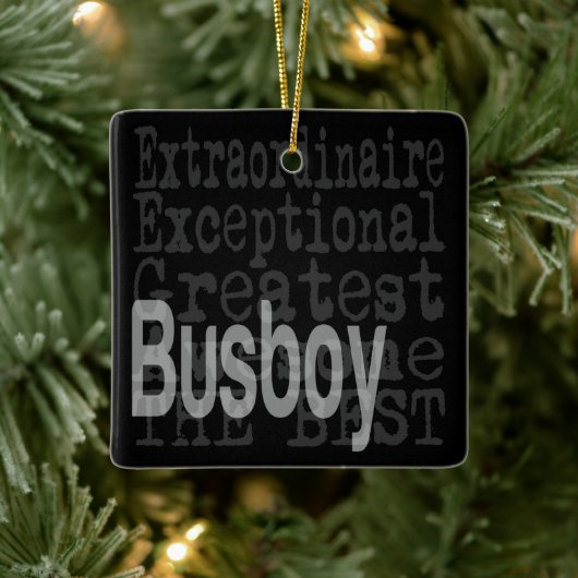 Busboy Extraordinator Keramikornament (Baum)