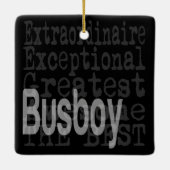 Busboy Extraordinator Keramikornament (Rückseite)