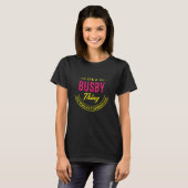 BUSBY Name, BUSBY Familienname Wappen T-Shirt (Vorne ganz)