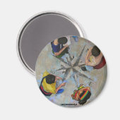 bUSCANDO EL NORTE Magnet (Vorderseite/Rückseite)