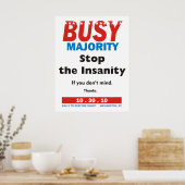 Busch Majority poster (Küche)