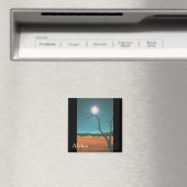 Busch Savannenlandschaft Afrika Baum Magnet (In Situ (Geschirrspüler))