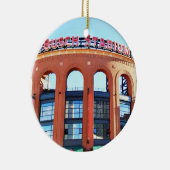 Busch Stadium, St. Louis, Weihnachtsschmuck, Keramik Ornament (Rechts)
