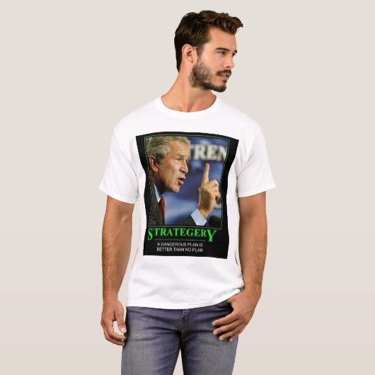 Busch strategery T-Shirt (Vorne ganz)