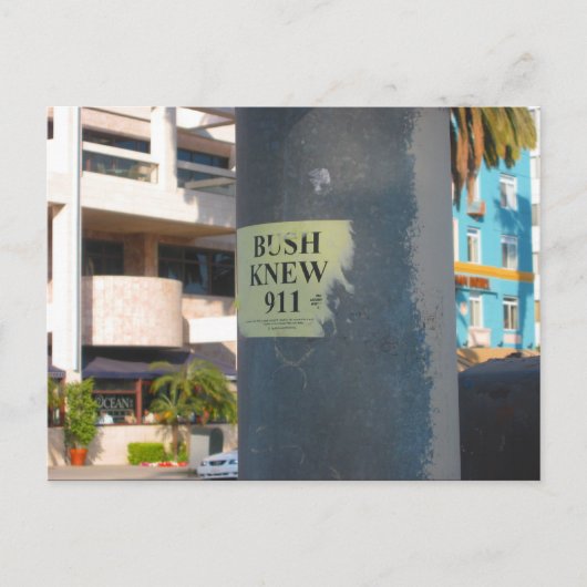 "Busch wusste Bescheid. ." Postkarte (Vorderseite)