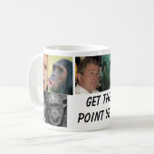 Buschaffe Kaffeetasse (Vorderseite Links)