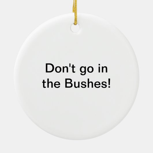 Büsche Keramikornament (Hinten)