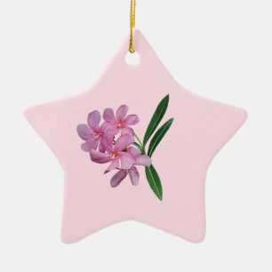 Büschel rosa Orchideen Keramik Ornament