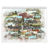 Büschel-Uni-Vintage Postkarten Kalender (Titelbild)