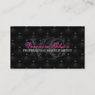 Büschelige heiße LippenMaskenbildner-Visitenkart Visitenkarte