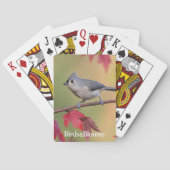 Büschelige Titmice Spielkarten (Rückseite)