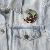 büscheliger Titmouse mit Beere Button (Beispiel)