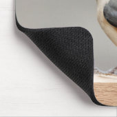 Büscheliger Titmouse Mousepad (Ecke)
