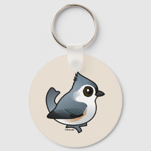 Büscheliger Titmouse Schlüsselanhänger