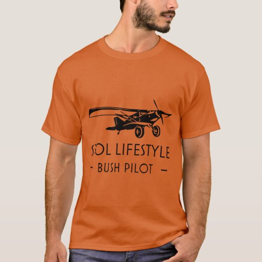Buschpilot T-Shirt (Vorderseite)