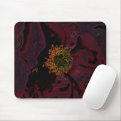 Buschrosen Neon Mousepad (Mit Mouse)