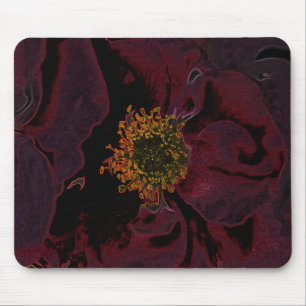 Buschrosen Neon Mousepad