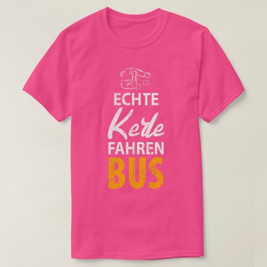 Busfahrer 23 T-Shirt (Design vorne)