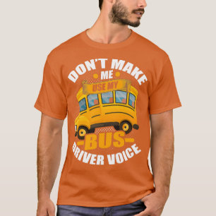 Busfahrer Beruf Omnibus Bushaltestelle 11 T-Shirt