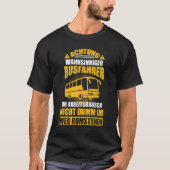 Busfahrer Bus Omnibus Bus Bus Busgesellschaft Mens T-Shirt (Vorderseite)