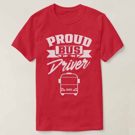 Busfahrer Busman Busfahrer - Busfahrer T-Shirt (Design vorne)