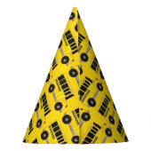 Busfahrer der Big Yellow School Bildung Partyhütchen (Rückseite)