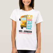 Busfahrer der Funny Angry School T-Shirt (Vorderseite)