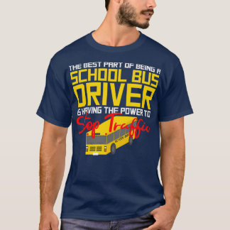 Busfahrer der Funny School 19 T-Shirt