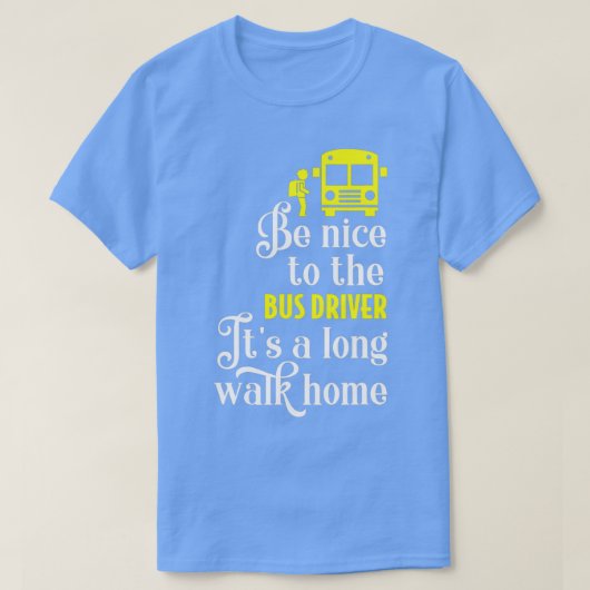 Busfahrer der Funny School 1 T-Shirt (Design vorne)