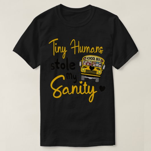 Busfahrer der Funny School T-Shirt (Design vorne)