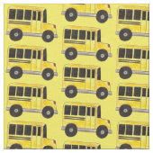 Busfahrer der Gelben Schule Bildung Stoff (Nahaufnahme)