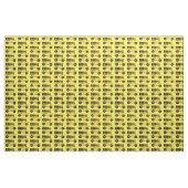 Busfahrer der Gelben Schule Bildung Stoff (Fat Quarter (45,7 x 55,9 cm))